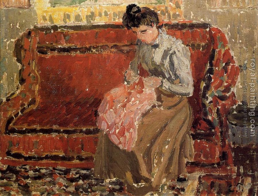 Camille Pissarro : Jeanne Cousant